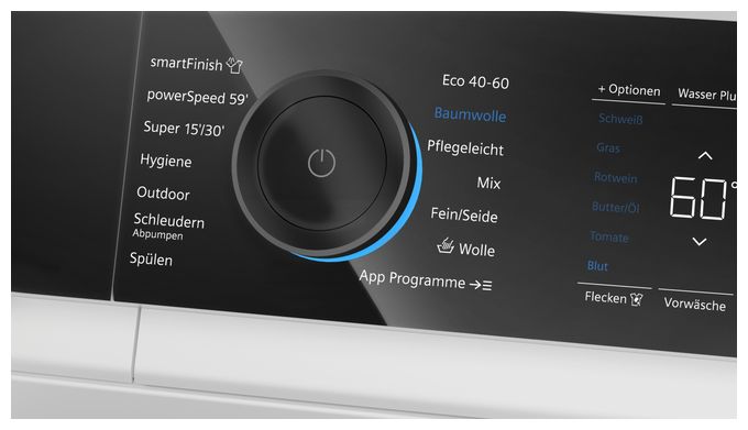 9 kg Frontlader Waschmaschine 1600 U/min aquaStop Funktion (Weiß) iQ700 WG46B2072 