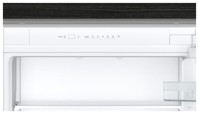 183 l Kühlteil 84 l Gefrierteil 177,5 cm Einbau Kühl-/Gefrierkombination iQ100 KI86VNSE0 Schlepptür 