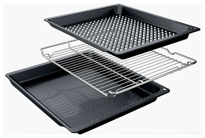 Backofen-Set groß AutoClean activeClean mit autarkem 60 cm Induktions Kochfeld PQ522IA1BZ (HB279GBB3 + EH64KBFB5E) 