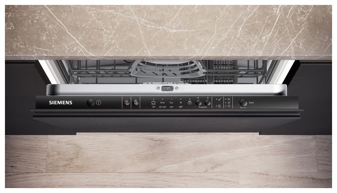 60 cm Geschirrspüler vollintegriert (ohne Front) leise 12 Maßgedecke aquaStop Funktion Wärmetauscher iQ100 SN615X07AF 