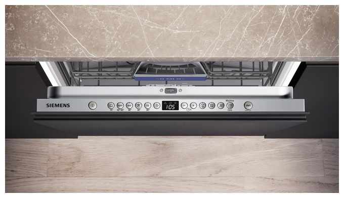 60 cm Geschirrspüler vollintegriert (ohne Front) leise 13 Maßgedecke aquaStop Funktion iQ100 SN616X00KF 