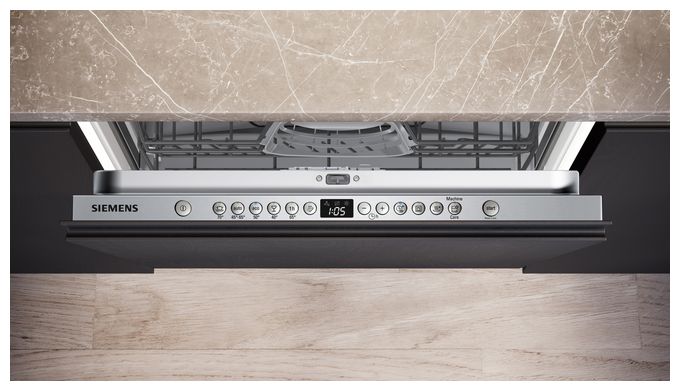 60 cm Geschirrspüler vollintegriert (ohne Front) leise 13 Maßgedecke aquaStop Funktion iQ100 SN616X01EF 