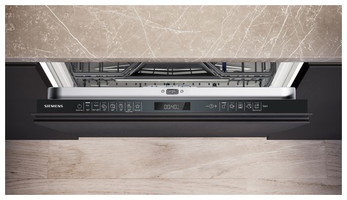60 cm Geschirrspüler vollintegriert (ohne Front) Sehr leise 14 Maßgedecke aquaStop Funktion Zeolithe iQ500 SX65ZX17CE 