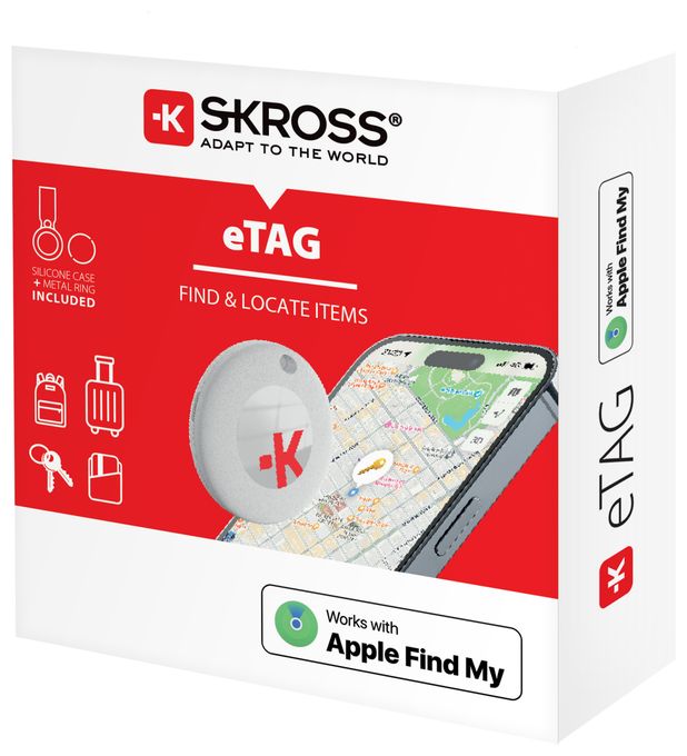 Apple Find My  Tracker eTag (Weiß) 