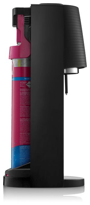 Wassersprudler  Terra Vorteilspack inkl. 3 Kunststoffflaschen (Schwarz) 