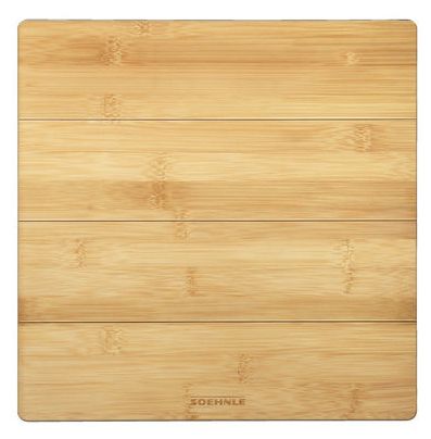Elektronische Personenwaage bis 180 kg 63880 Style Sense Bamboo Magic 