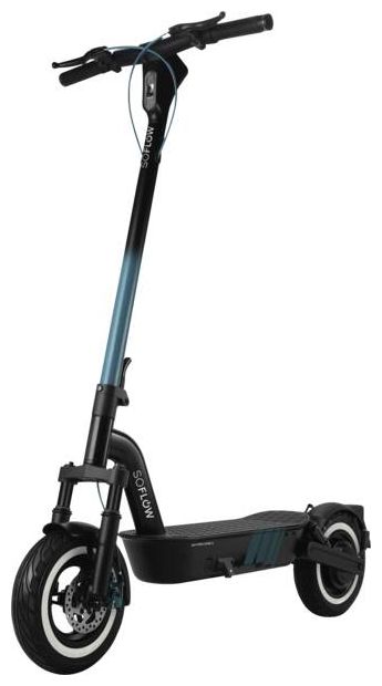 E-Scooter 90 km Reichweite  SO4 Pro Core 2 (Schwarz, Blau) 