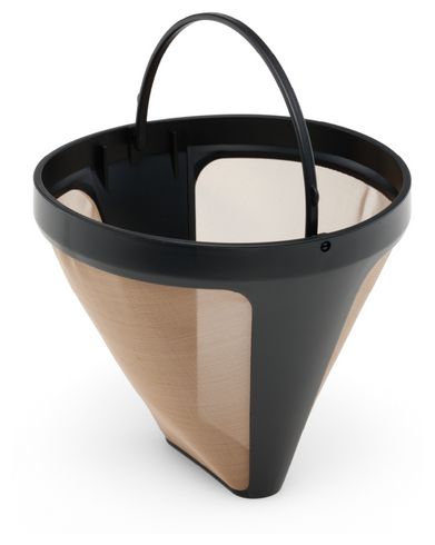 Wiederverwendbarer Kaffeefilter  S0251 Permanent Gold Filter Typ1021 (Schwarz) 