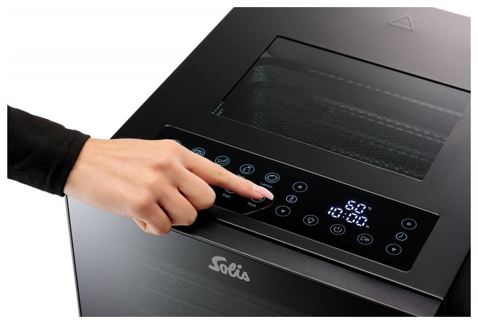 Dörrautomat 850 W 48 h Maximale Timer-Zeit 1 8 Dörrgitter VitaDrey 