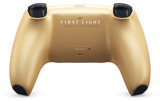 Analog / Digital Gamepad für PC/MAC/Android/iOS/PlayStation 5  DualSense Wireless Controller - 007 First Light Limited Edition (Schwarz, Gold) 