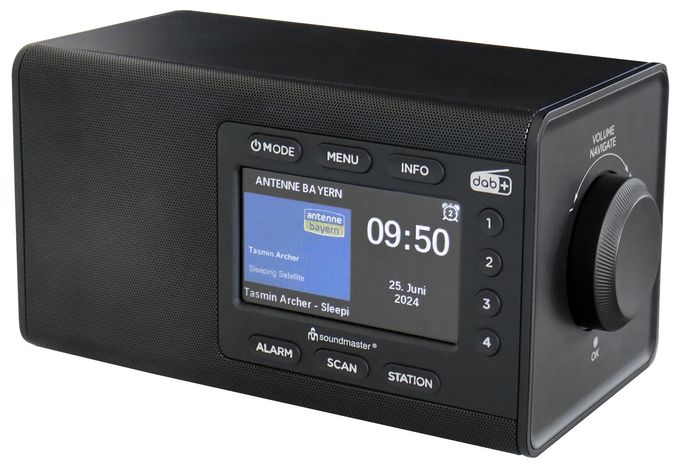 Bluetooth DAB+, FM Radio Tragbar  DAB900SW (Schwarz) 