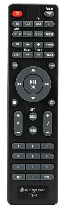 CD Player DAB+, FM Radio  ICD1050SW (Grau) 