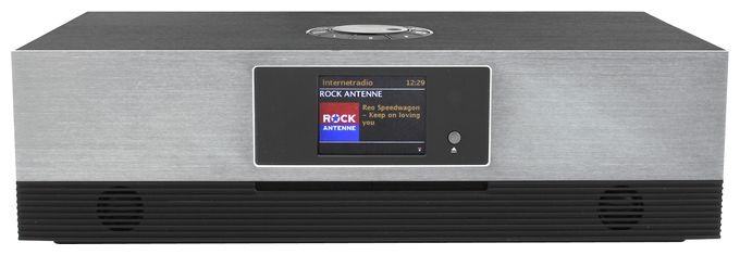 Bluetooth DAB+, FM Radio Tragbar  ICD2080SW (Schwarz, Metallisch) 