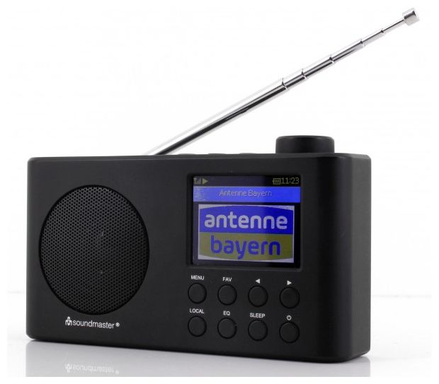 Bluetooth DAB, FM Radio Tragbar  IR6500SW (Schwarz) 