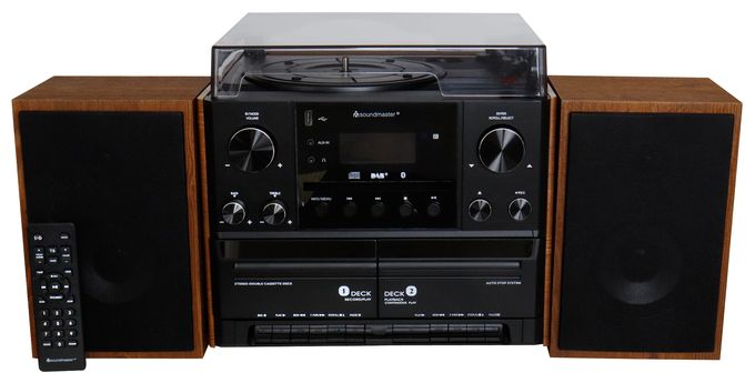 DAB+, FM, PLL, UKW 10 W Bluetooth  MCD5600BR (Schwarz, Holz) 