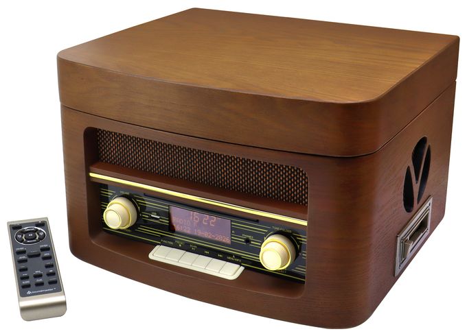  NR926 Nostalgie Stereoanlage (Holz) 
