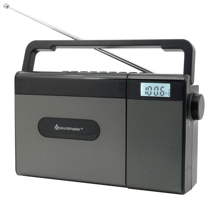 Bluetooth FM Radio Tragbar  RCD1170SW (Grau) 