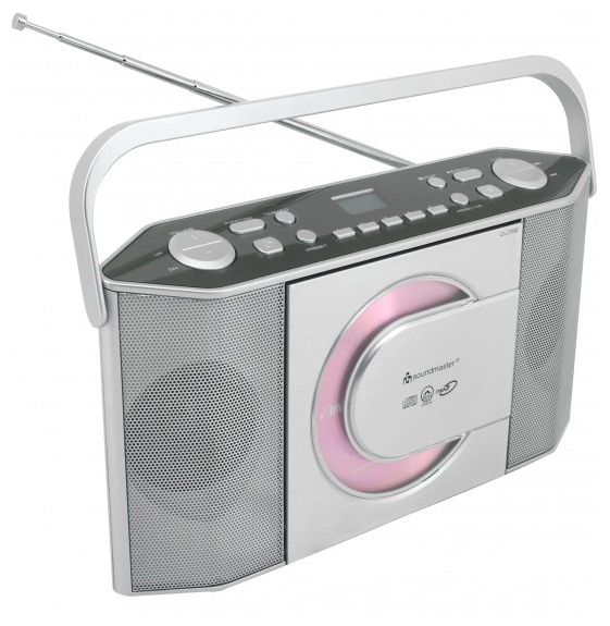 CD Payer UKW Radio  RCD1755SI (Silber) 