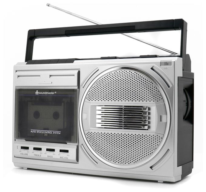 FM, MW, SW Radio  RR20SI (Schwarz, Silber) 