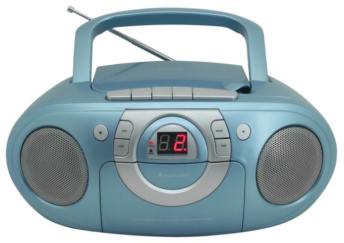CD Payer FM Radio  SCD5100BL (Blau) 