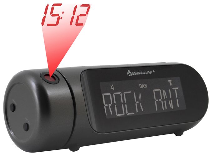 DAB+, FM Radio Uhr  UR6700AN (Schwarz) 