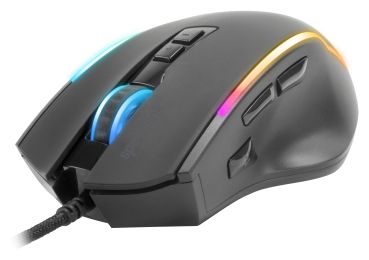 800 DPI Gaming Maus  Decus NX RGB (Schwarz) 