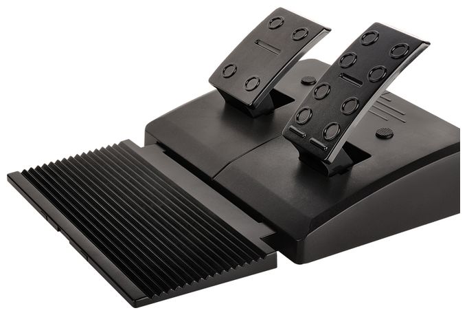 Digital Steuerrad für PC, PlayStation 4, Playstation 3, Xbox One  SL-450500-BK Trailblazer (Schwarz) 