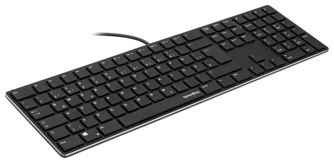 Büro Tastatur USB  SL-640010 (Schwarz) 