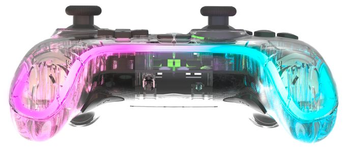 Analog / Digital Gamepad für PC, Android, Nintendo Switch Lite, Nintendo Switch OLED, Playstation 3  SL-650115-CR Rait NX (Transparent) 