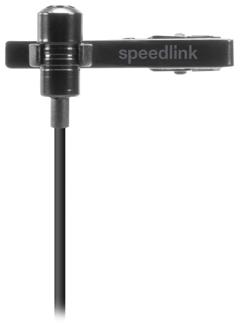 Kabelgebunden Aufsteckbares Mikrofon 3,5 mm (1/8")  SL-800006 SPED (Schwarz) 