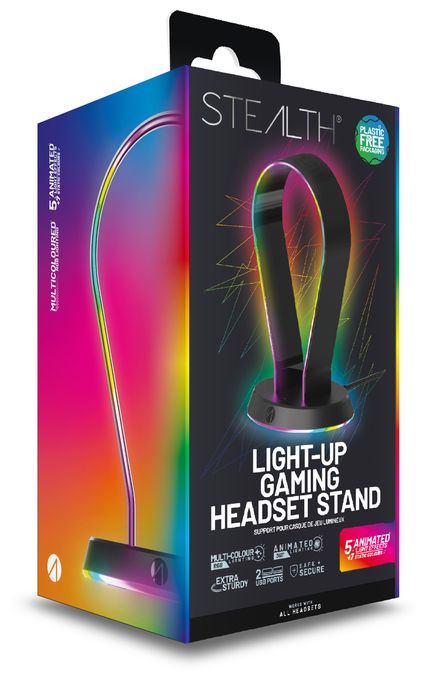 Headset-Ständer  Light-Up (Schwarz) 