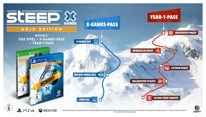 Steep X Games Gold Edition (Xbox One) 