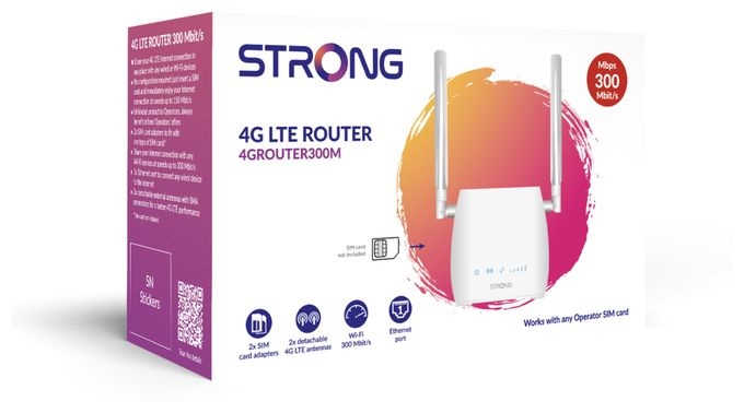 WiFi 4 Router Einzelband (2,4GHz) 300M 4G LTE 