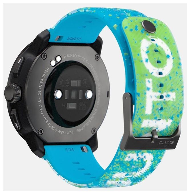 Digital 45 mm Smartwatch Rund  Race S (Schwarz) 