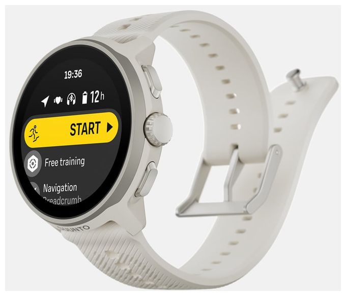 Digital 46 mm Smartwatch Rund 480 h  Run (Grau) 