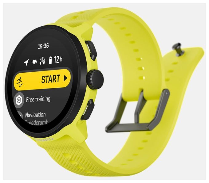 Digital 46 mm Smartwatch Rund 480 h  Run (Schwarz) 
