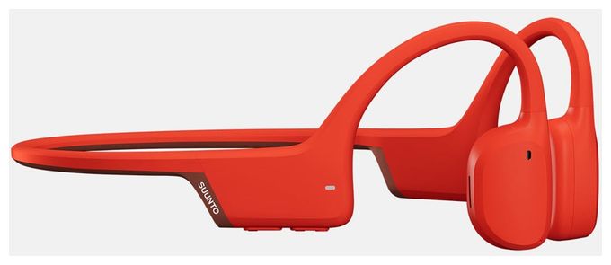 Knochenschall Bluetooth Kopfhörer kabellos 10 h Laufzeit IP55  Sonic (Rot) 