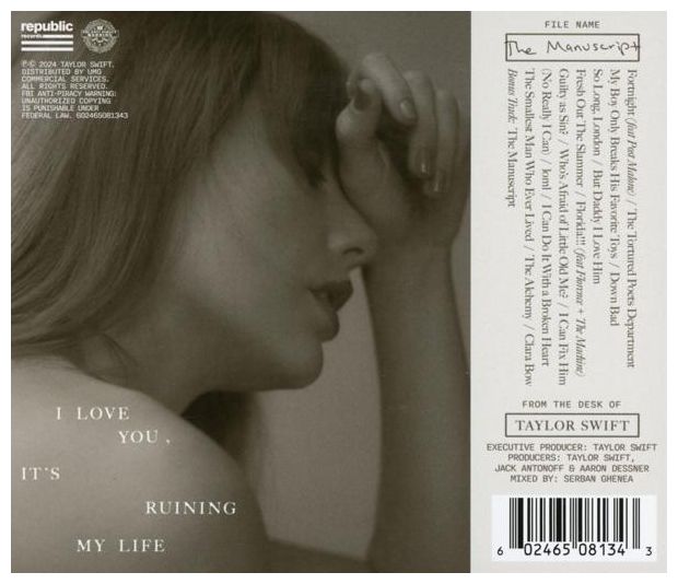 Taylor Swift - The Tortured Poets Department 