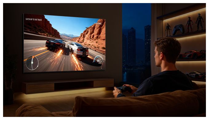 SQD-Mini LED 2,16 m (85 Zoll) Fernseher 4K Ultra HD VESA 600 x 400 mm 85MQLED85L 