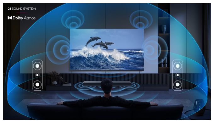 Soundbar 110 W 2.1 Kanäle  S55H (Titan) 