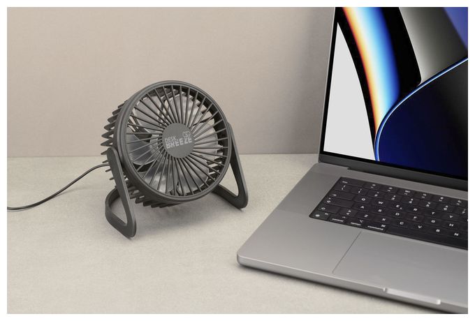 Ventilator Tisch  Desk Breeze (Schwarz) 