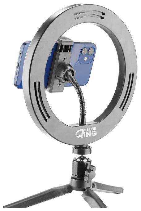 Selfie-Licht 198 mm Universal  Selfie Ring (Schwarz) 