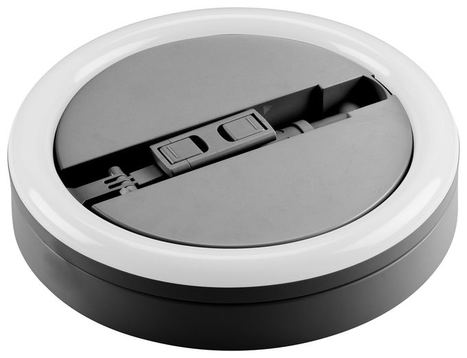 70 mm Universal  Selfie Ring Compact (Schwarz) 