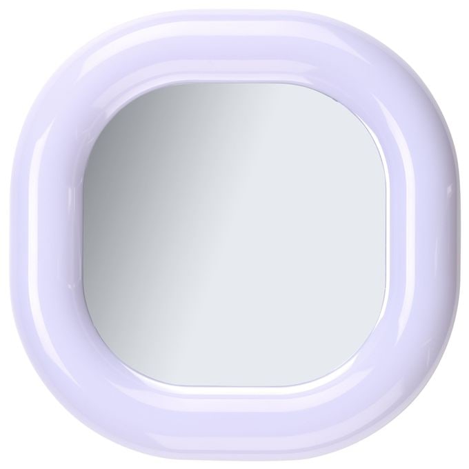 162 mm Universal  Selfie Ring Mirror (Hellblau) 