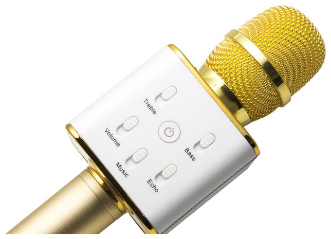 MusicMan BT-X31 Karaoke Bluetooth Mikrofon mit Stereolautsprecher 