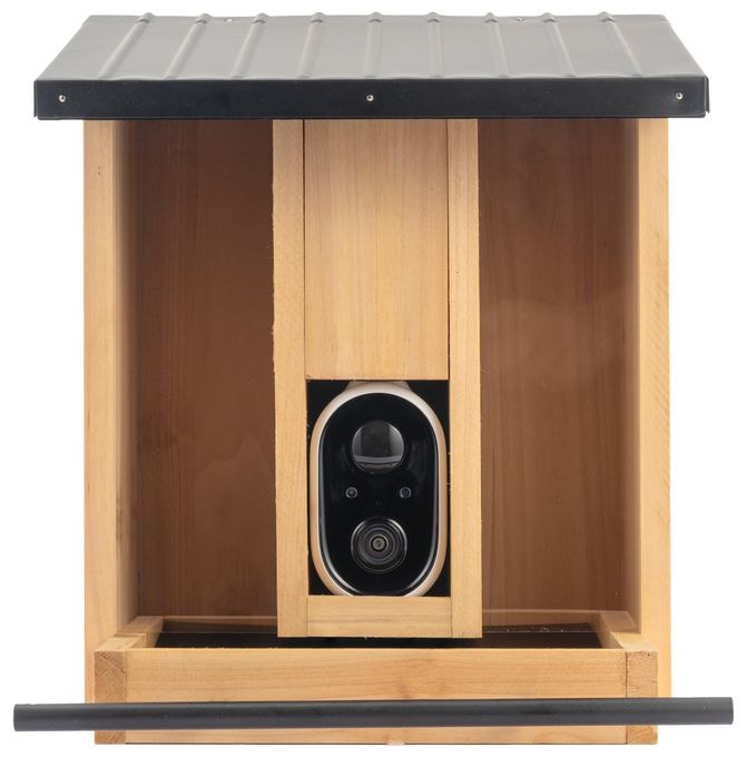  TX-384 WLAN Vogelfutterhaus mit Kamera (Holz) 