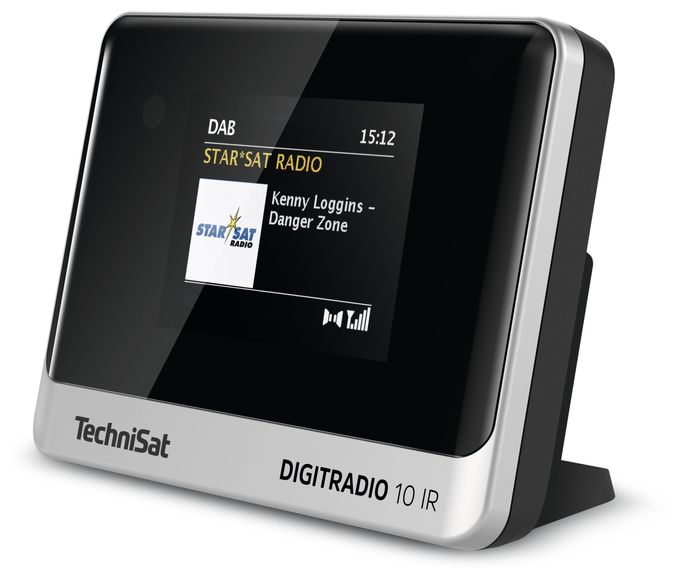 Bluetooth DAB+, FM Radio Internet  DigitRadio 10IR (Schwarz, Silber) 