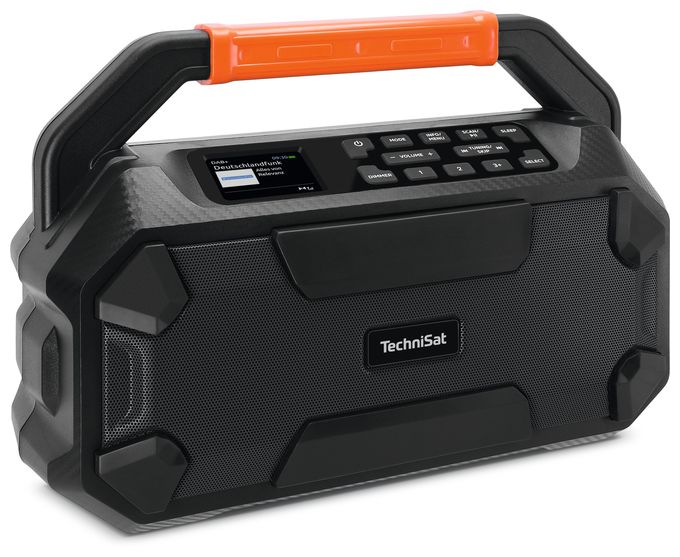 Bluetooth DAB+, FM Radio Tragbar IPX4  DigitRadio 231OD (Schwarz) 