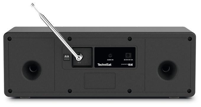 Bluetooth DAB+, FM Radio Persönlich  DigitRadio 4C (Schwarz, Silber) 
