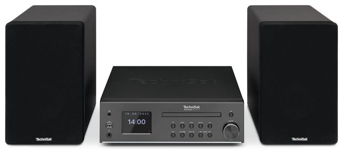 CD Payer DAB+, FM Radio  DigitRadio 760 (Schwarz) 